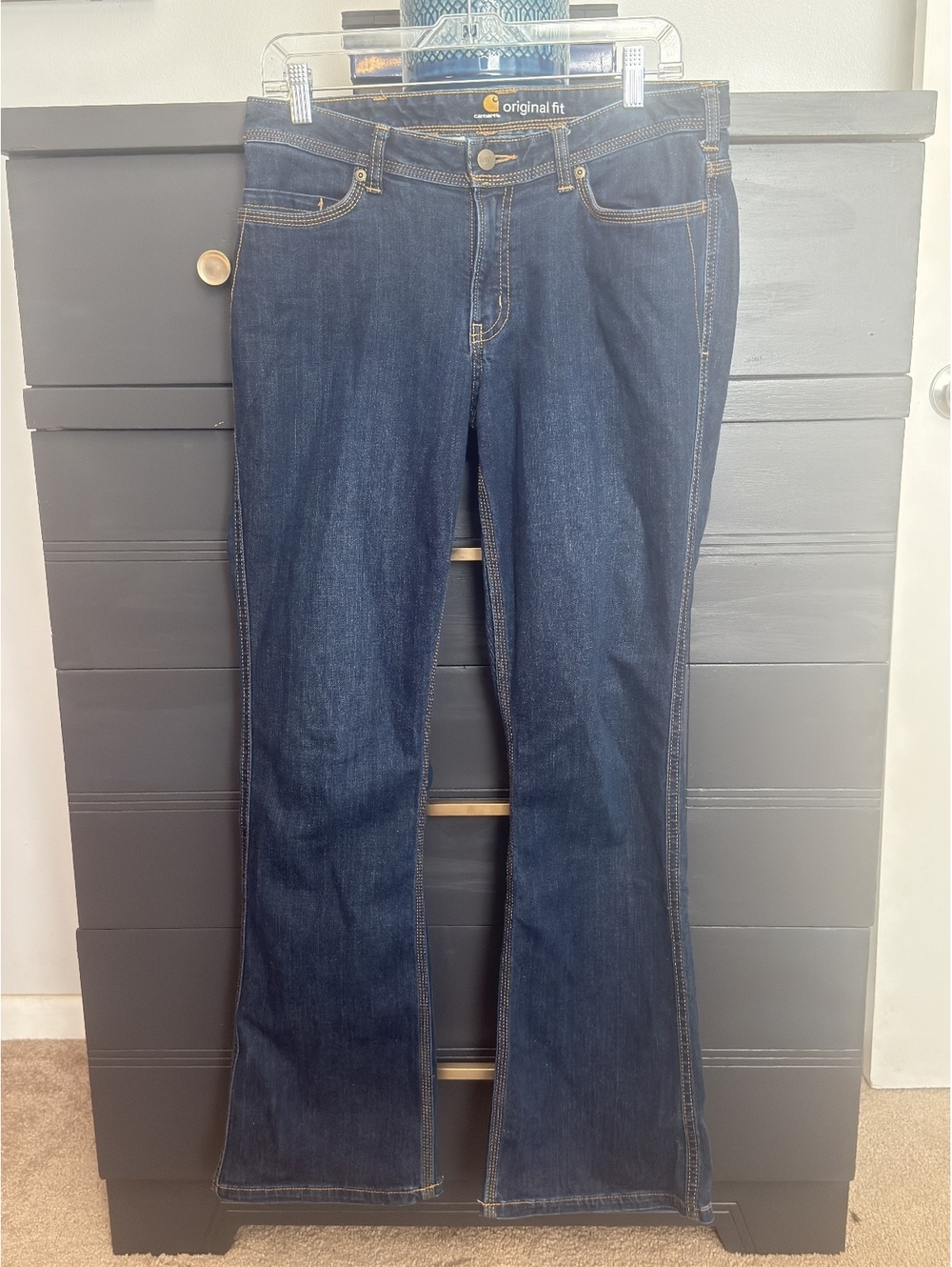 Carhartt Original Fit Women's Bootcut Jeans Size 10 Regular